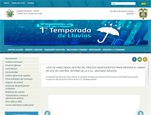 Tablet Screenshot of imues-narino.gov.co